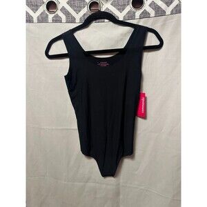 NWT Commando Woman's Butter Tank Thong Bodysuit Black Size Small